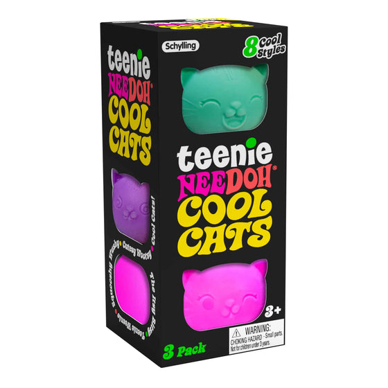 Teenie NeeDoh Cool Cats 3KKW